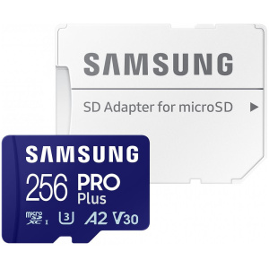 256GB Samsung Pro Plus microSD kártya + SD adapter (Class 10) #1