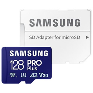 128GB Samsung Pro Plus microSD kártya + SD adapter (Class 10) #1