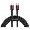 Baseus Cafule PD2.0 USB-C – USB-C (M/M) kábel, 60W (3A) 1m #1