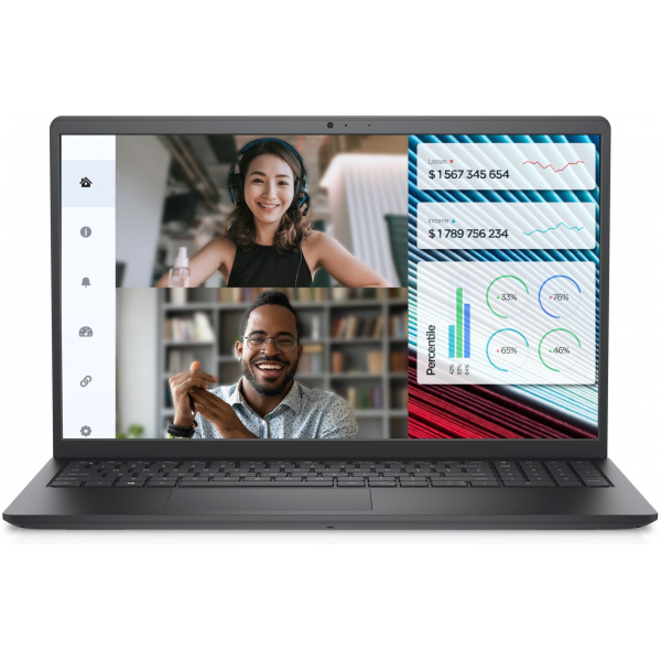 Dell Vostro 3520 notebook (fekete) - N3004PVNB3520EMEA01_W11 (Windows 11) #1