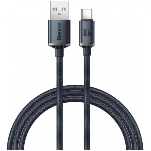 Baseus Crystal Shine USBA - USB-C 1,2m adat- és töltőkábel, 100W #1
