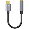 Baseus L54 USB Type-C > Sztereo Jack (aljzat) átalakító kábel (szürke) #1