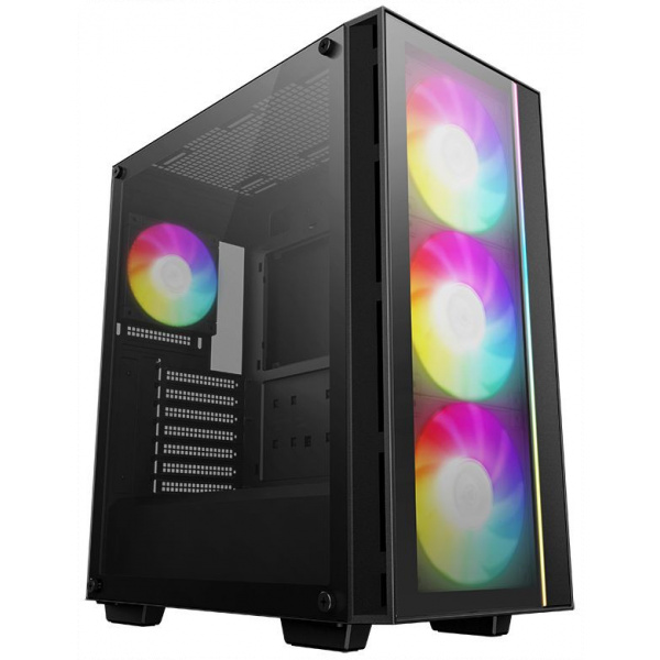DeepCool Matrexx 55 V4 C ház, üveg oldallappal (fekete) #1