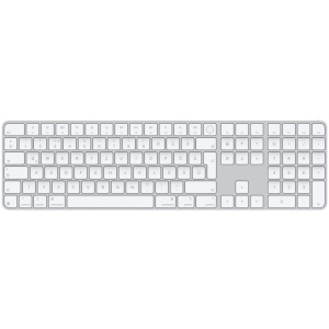 Apple Magic Keyboard Touch ID-val és számbillentyűzettel (2024) – magyar - fehér #1