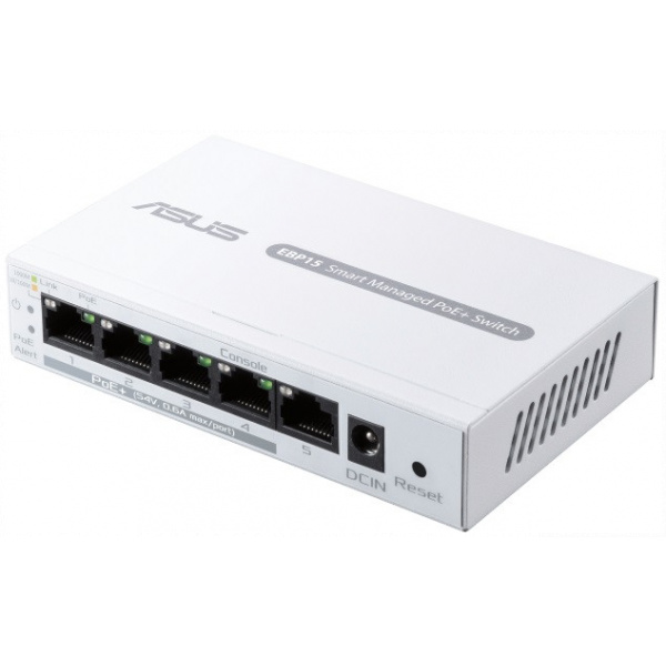 Asus ExpertWiFi EBP15 5-port Gbit switch 4 PoE+ porttal 60W #1