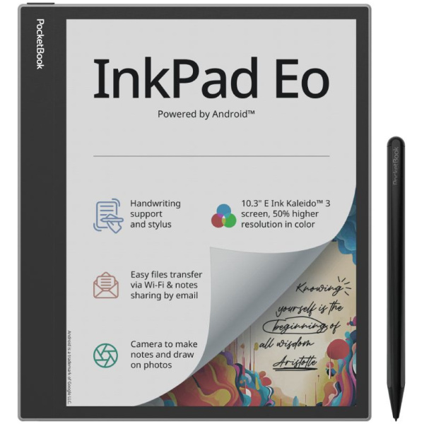 PocketBook Inkpad Eo E-Book olvasó (10,3" érintős) (szürke) #1