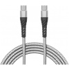 Delight USB 2.0 C – C töltőkábel (szövet borítással, 2A) 1m #1