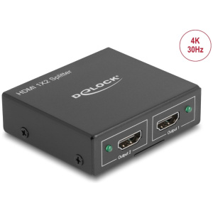 Delock HDMI elosztó 4K 30Hz, 2-port #1