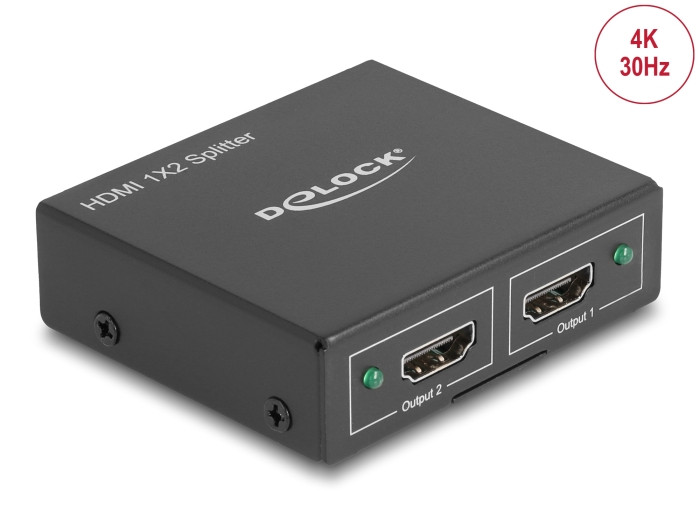 Delock HDMI elosztó 4K 30Hz, 2-port #1
