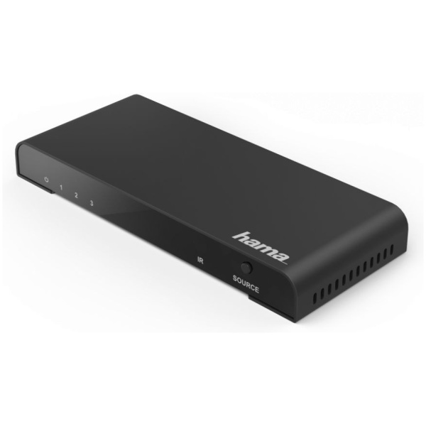 Hama HDMI 4K 30Hz átkapcsoló, 3x HDMI-bemenet > 1x HDMI-kimenet, távirányítóval #1