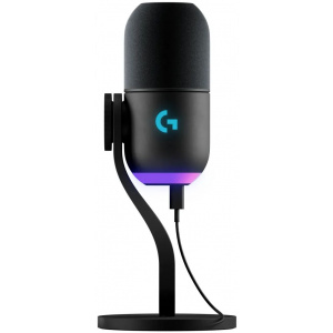 Logitech Yeti GX LightSync Dinamikus RGB Gamer mikrofon (fekete) #1
