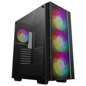 DeepCool Matrexx 55 V4 C A-RGB ház, üveg oldallappal (fekete) NEW #1