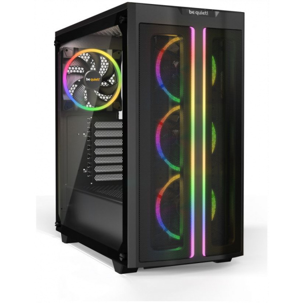 BeQuiet! Pure Base 500FX ház üveg oldallappal (fekete) #1