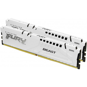 32GB DDR5 5200MHz (PC5-41600) Kingston Dual RAM KIT (Fury Beast White) 2x16GB #1