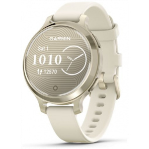 Garmin Lily 2 Active okosóra (krémarany) #1