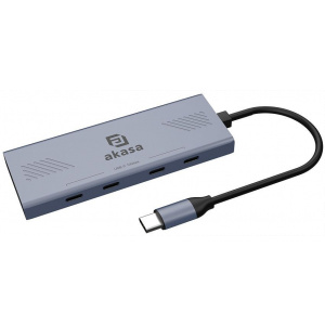 Akasa 10Gbps USB Type-C 4 portos HUB #1