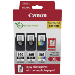 Canon PG-560XL (2x) / CL-561XL Multipack (nagy kapacitású) NEW #1