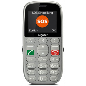 Gigaset GL390 Dual SIM mobiltelefon - ezüst #1