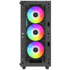 DeepCool CC560 A-RGB V2 ház hőkezelt üveg oldallappal (fekete) #4