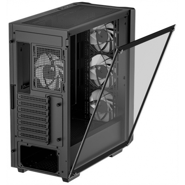 DeepCool CC560 A-RGB V2 ház hőkezelt üveg oldallappal (fekete) #7