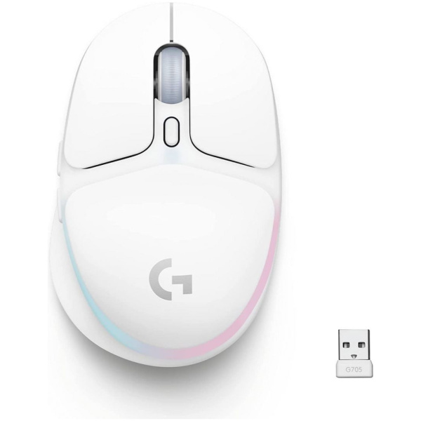 Logitech G705 LightSpeed vezeték nélküli Gamer egér (fehér) #1