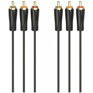 Hama RCA (3x) AV kompozit összekötő kábel (M/M) 1,5m #1