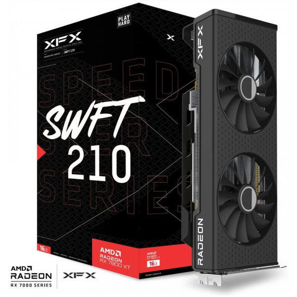 XFX Speedster SWFT 210 Radeon™ RX 7800 XT Core Edition VGA #5