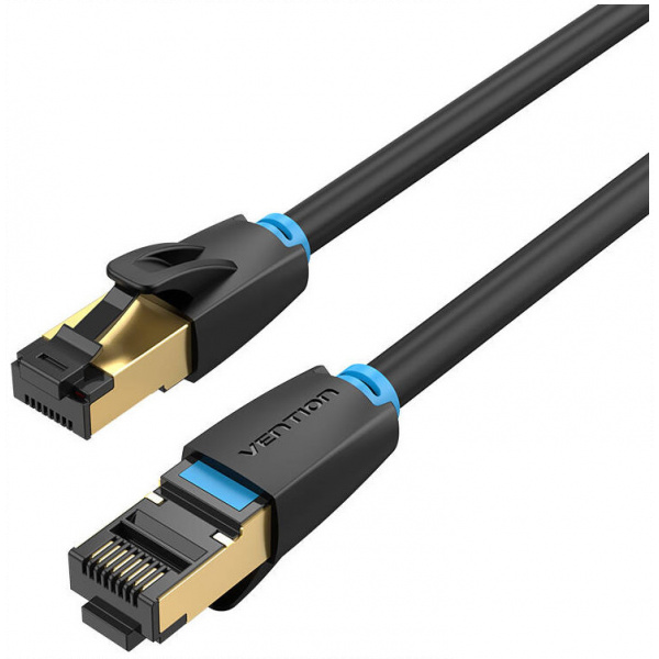 Vention STP / FTP patchkábel Cat8 15m (fekete) #1
