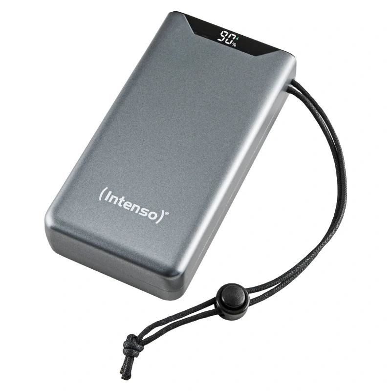 Intenso F20000 Powerbank 20000 mAh - USB, USB-C, 20W PD, QC 3.0 (szürke) #1