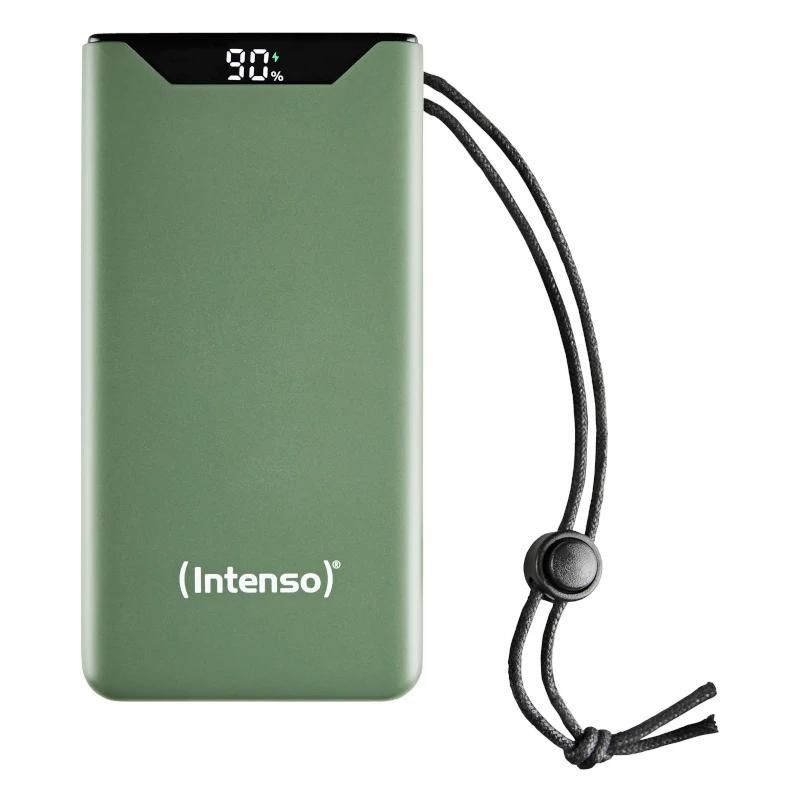 Intenso F20000 Powerbank 20000 mAh - USB, USB-C, 20W PD, QC 3.0 (zöld) #1