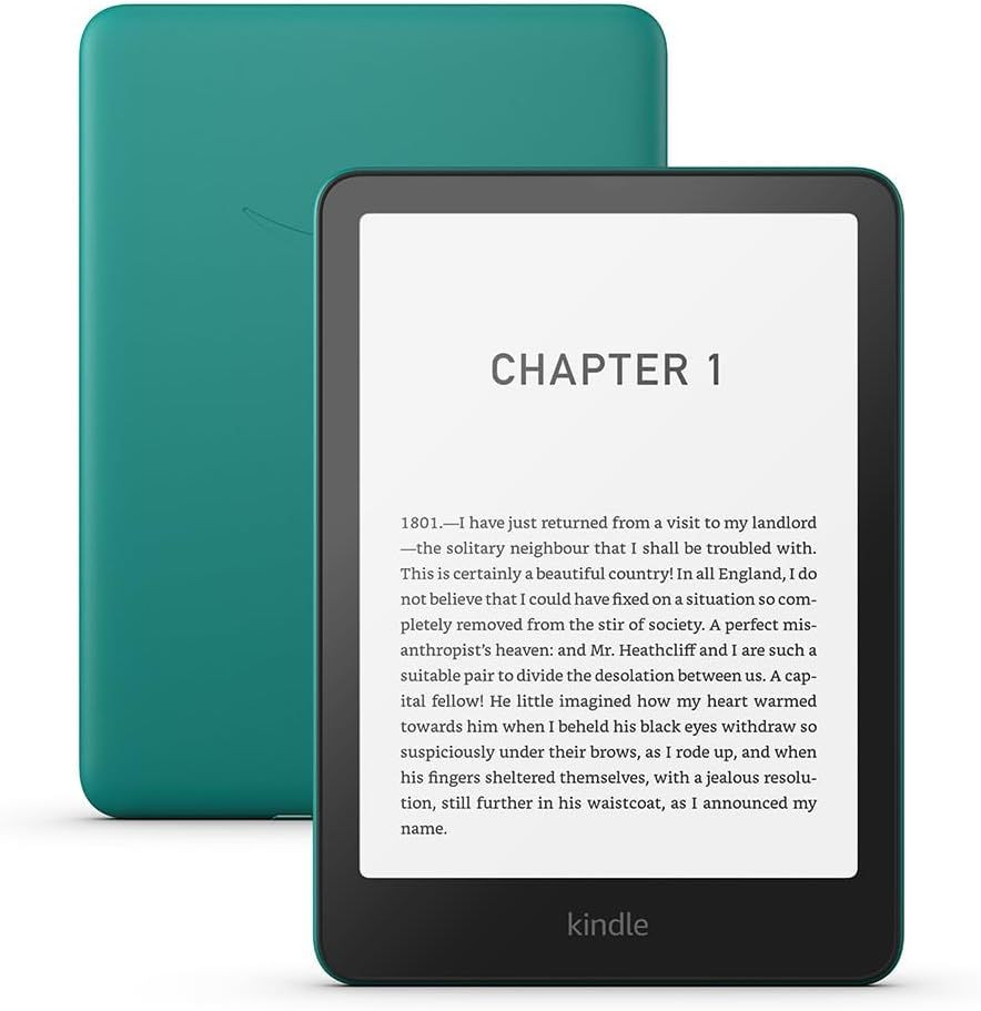 Amazon Kindle PaperWhite (2024) 32GB 7" E-Book olvasó (zöld), reklámmentes #1