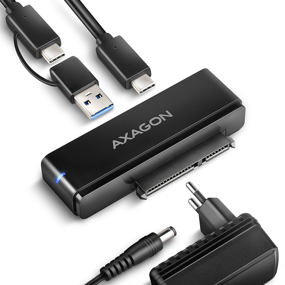 Axagon ADSA-FPX USB-C 10Gbps Fast Port X SSD / HDD átalakító #1