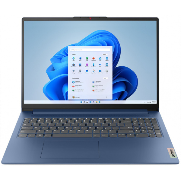 Lenovo Ideapad Slim 3 16IAH8 notebook (83ES003AHV) - kék #1