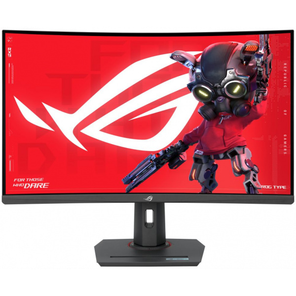 31,5" Asus ROG Strix XG32WCS Gaming QHD 180Hz ívelt monitor (VA LED) #1