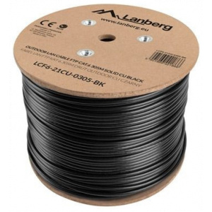 Lanberg F/UTP CAT6 kültéri árnyékolt fali kábel (305m) #1
