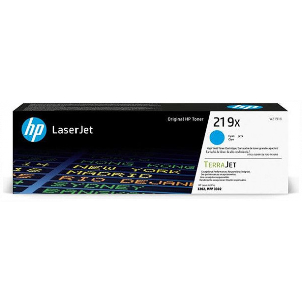 HP W2191X ciánkék toner (219X) #1