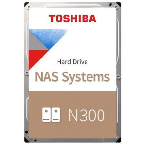8TB Toshiba N300 NAS Hard Drive 512MB - HDWG780EZSTA #1
