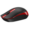 Genius NX-7007 BlueEye vezetéknélküli egér (fekete-piros) #1