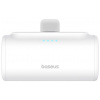 Baseus Compact USB-C Powerbank 5000 mAh 20W PD gyorstöltéssel (fehér) #1