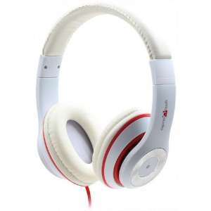 Gembird MHS-LAX-W sztereo headset (fehér) #1