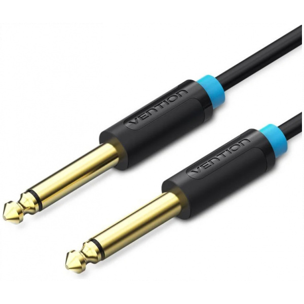 Vention 6,3mm mono Jack összekötő kábel (M/M) 5m #1