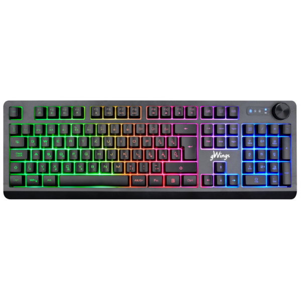 gWings Spider 9160kb Gaming billentyű RGB háttérvilágítással NEW #1