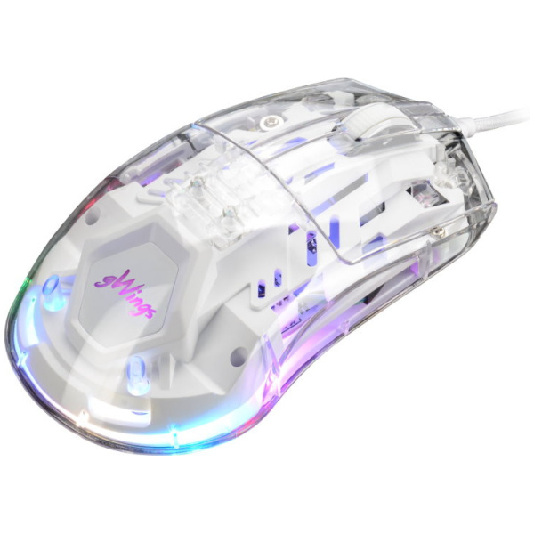 gWings Spider GW9500m Wired / Wireless 2,4GHz / Bluetooth Gaming egér (fehér) #1
