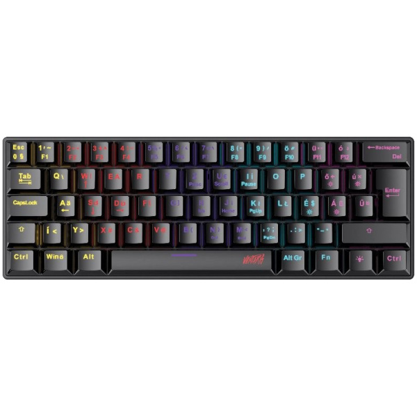 Ventaris Lissgard K700-R RGB (Red Switch) Mechanikus gamer billentyűzet NEW #1