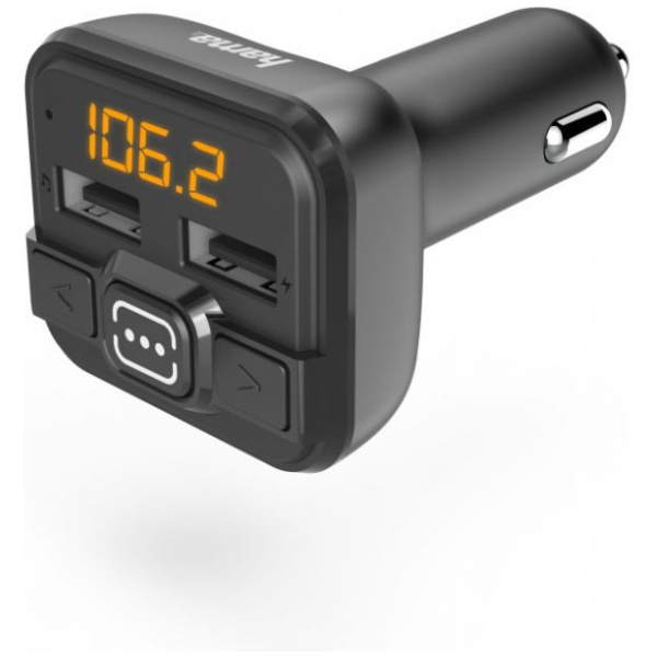 Hama autós FM transzmitter (12V) - 2x USB, 3,5mm Jack #1