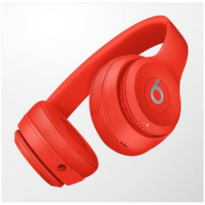 Apple Beats Solo3 Wireless fejhallgató – piros #1