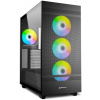 Sharkoon Rebel C50 RGB üvegablakos ház (fekete) #1