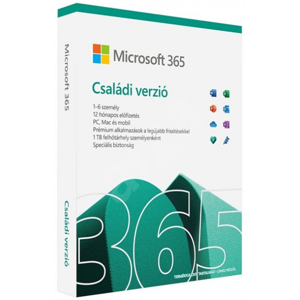 Microsoft Office 365 Családi csomag (előfizetés 1 évre) #1