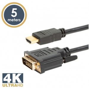 Delight DVI-HDMI (M) 4K kábel 5m #1