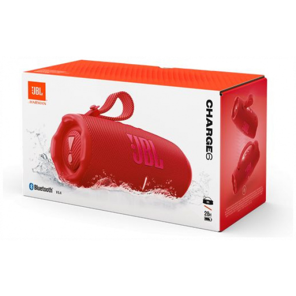 JBL Charge 6 Bluetooth hangszóró (piros) #7